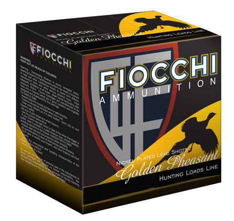 Fiocchi 20GP6 Extrema Golden Pheasant 20 Gauge 2.75" 1 oz 6 Shot 25 Bx/ 10 Cs