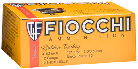 Fiocchi 1235TRKC5 Golden Turkey  
12 Gauge 3.5" 10 Bx/25 Cs