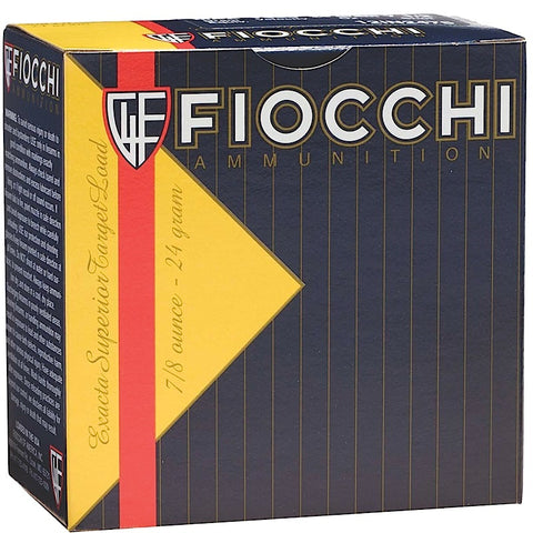 Fiocchi 1278OZ8 Exacta Trainer 12 Gauge 2.75" 7/8 oz 8 Shot 25 Bx/ 10 Cs