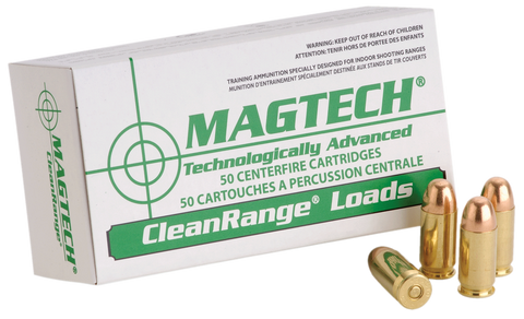 Magtech CR40A Clean Range 40 Smith & Wesson (S&W) 180 GR Encapsulated Bullet 50 Bx/ 20 Cs