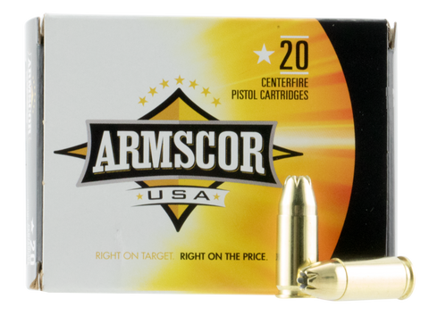 Armscor AC97N 9mm Luger 124 GR Jacketed Hollow Point 20 Bx/ 50 Cs