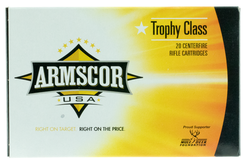 Armscor FAC7MM175GRA 7mm Remington Magnum 175 GR AccuBond 20 Bx/ 8 Cs