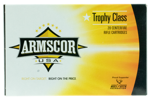 Armscor FAC300RUM180 300 Remington Ultra Magnum (RUM) 180 GR AccuBond 20 Bx/ 8 Cs