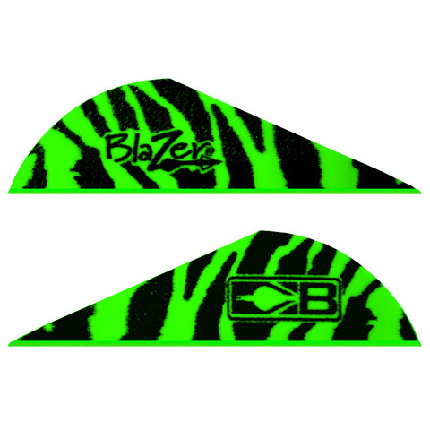 Bohning Blazer Vanes Green Tiger 36 pk.