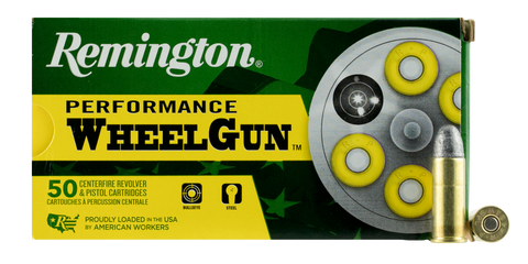 Remington Ammunition RPW44SW Performance WheelGun 44 Smith & Wesson Special 246 GR Lead Round Nose 50 Bx/ 10 Cs