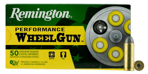 Remington Ammunition RPW45C Performance WheelGun 45 Automatic Colt Pistol (ACP) 250 GR Lead Round Nose 50 Bx/ 10 Cs