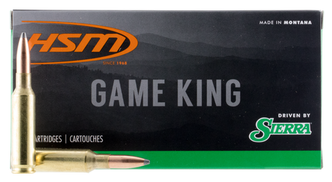HSM 65CREEDMOOR1 Game King 6.5 Creedmoor 140 GR Sierra GameKing 20 Bx/ 20 Cs
