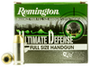 Remington Ammunition HD45APC Ultimate Defense Full Size Handgun 45 Automatic Colt Pistol (ACP) 185 GR Brass Jacket Hollow Point 20 Bx/ 25 Cs