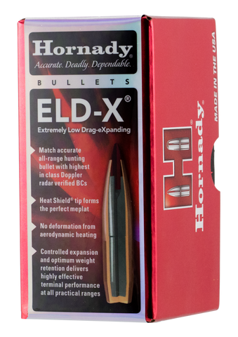 Hornady 81392 Precision Hunter 6mm Creedmoor 103 GR ELD-X 20 Bx/ 10 Cs