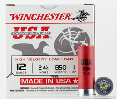 Winchester Ammo USAL128 Dove and Clay  12 Gauge 2.75" 1 oz 8 Shot 25 Bx/ 10
