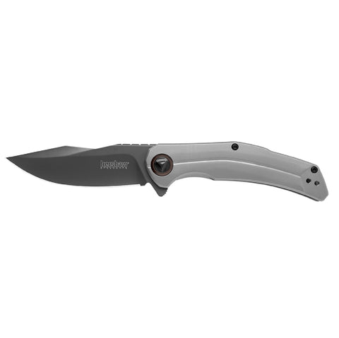 Kershaw Believer Assisted 3.25 in Blade Stainless Handle