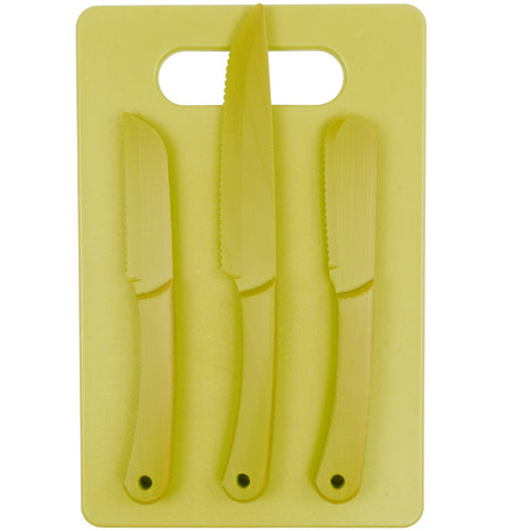 Ontario Chromatics 4 Pc Cutlery Set Yellow