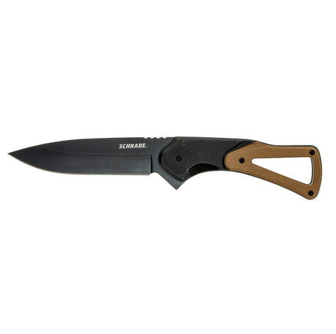 Schrade Fixed 4 in Drop Point Blade GFN Handle