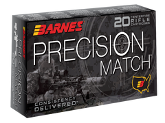 Barnes Bullets 30742 Precision Match 260 Remington 140 GR Open Tip Match BT 20 Bx/ 10 Cs