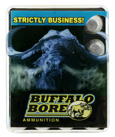 Buffalo Bore Ammunition 35D/20 460 Rowland 255 GR Hard Cast Flat Nose 20 Bx/ 12 Cs