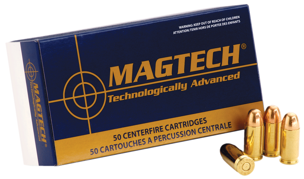 Magtech 40C Sport Shooting 40 Smith & Wesson (S&W) 160 GR Lead Semi-Wadcutter 50 Bx/ 20 Cs