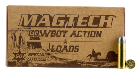 Magtech 38L Cowboy Action 38 Special 158 GR Lead Flat Nose 50 Bx/ 20 Cs