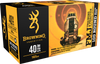 Browning Ammo B191800404 Training & Practice 40 Smith & Wesson (S&W) 165 GR Full Metal Jacket 100 Bx/ 5 Cs - 100 Rounds - Browning - View 1