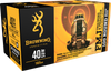 Browning Ammo B191800404 Training & Practice 40 Smith & Wesson (S&W) 165 GR Full Metal Jacket 100 Bx/ 5 Cs - 100 Rounds