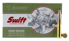 Swift 10038 Medium/Big Game Scirocco II 7mm Remington Magnum 150 GR Spitzer Boat Tail 20 Bx/ 10 Cs