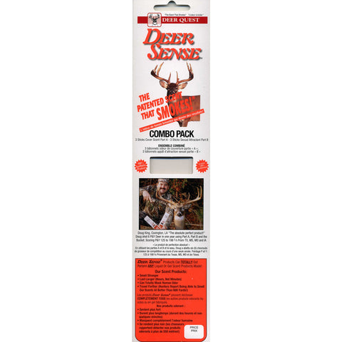 Deer Quest Deer Sense Combo Cover Scent/Sexual 6 pk.