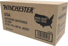 Winchester Ammo USA223LK Best Value 223 Remington/5.56 NATO 55 GR Full Metal Jacket 1000 Rounds - 1000 Rounds