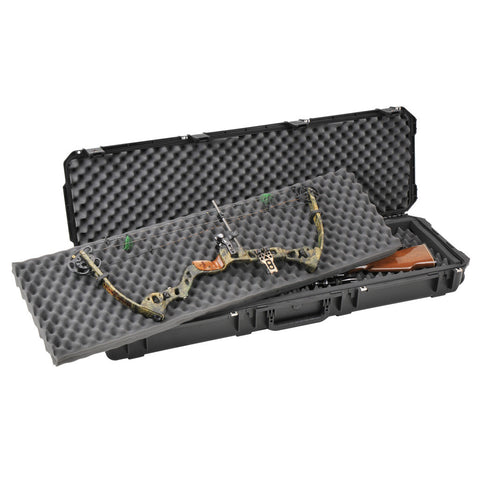 SKB iSeries Double Bow/Rifle Case Black 50 in.