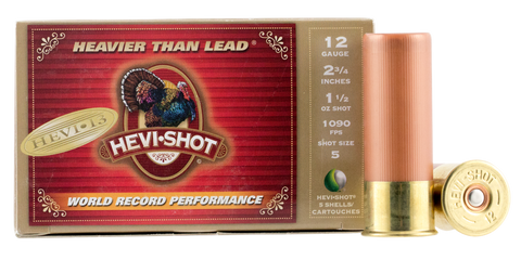 Hevishot 42735 Hevi-13 12 Gauge 2.75" 1-1/2 oz 5 Shot 5 Box/10 Case