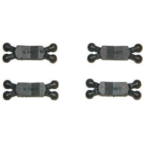 X-Factor String Silencers Black 4 pk.