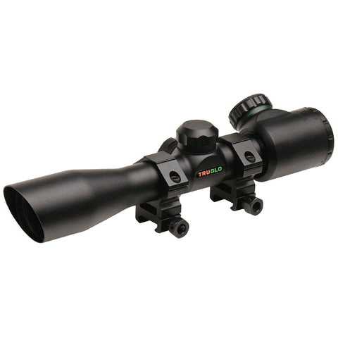 TruGlo 4x32 Crossbow Scope Illuminated Reticle Black