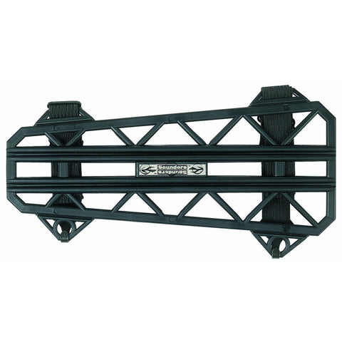 Saunders Ventilated Target Armguard 5.5in Black Quick Hook