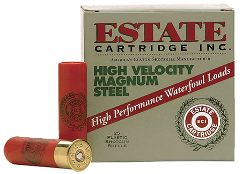 Estate HVST12SM2 High Velocity  12 Gauge 2.75" 1 1/4 oz 2 Shot 25 Bx/ 10 Cs