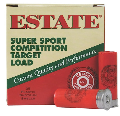 Estate SS12H8 Super Sport  12 Gauge 2.75" 1 1/8 oz 8 Shot 25 Bx/ 10 Cs