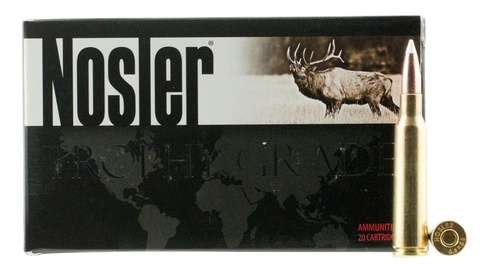 Nosler 60117 Trophy Grade 30 Nosler 180 GR AccuBond 20 Bx/ 10 Cs