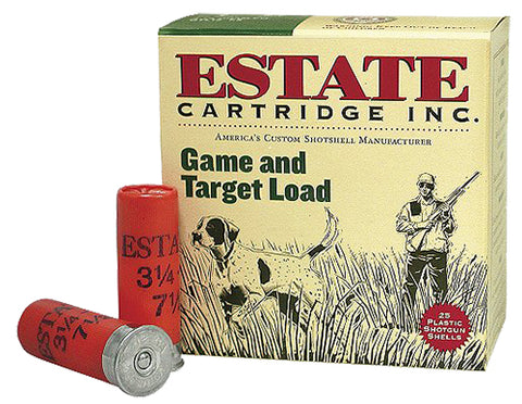 Estate GTL128 Hunting Loads Game & Target 12 Gauge 2.75" 1 oz 8 Shot 25 Bx/ 10 Cs