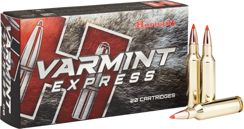 Hornady 81393 Varmint Express 6mm Creedmoor 87 GR V-Max 20 Bx/ 10 Cs