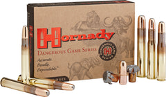 Hornady 82334 Dangerous Game  
375 Holland & Holland Magnum 300 GR DGX Bonded 20 Bx/ 6 Cs