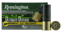 Remington Ammunition 12BRR4HD Ultimate Defense Buckshot 
12 Gauge 2.75" Buckshot 21 Pellets 4 Buck 5 Bx/ 20 Cs