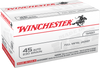 Winchester Ammo USA45AVP Best Value 45 Automatic Colt Pistol (ACP) 230 GR Full Metal Jacket 100 Bx/5 Cs - 100 Rounds - Winchester - View 1