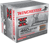 Winchester Ammo X460SW Super-X 460 Smith & Wesson Magnum 250 GR Jacketed Hollow Point 20 Bx/10 Cs