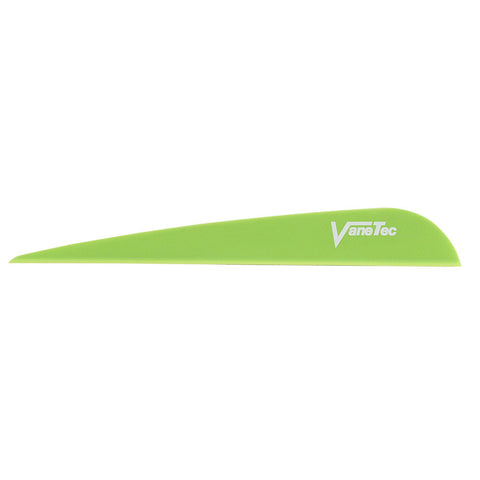 VaneTec V-Max Vane Fluorescent Yellow 4 in. 100 pk.