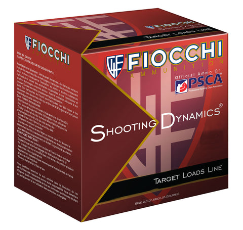 Fiocchi 12SD1H75 Shooting Dynamics Heavy Dynamic 12 Gauge 2.75" 1 oz 7.5 Shot 25 Bx/ 10 Cs