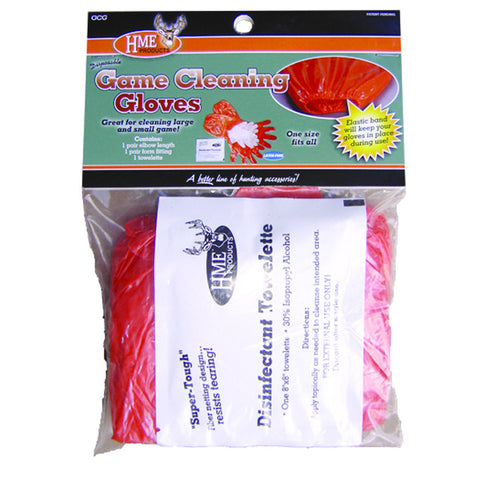 HME Game Cleaning Gloves 1 pr.