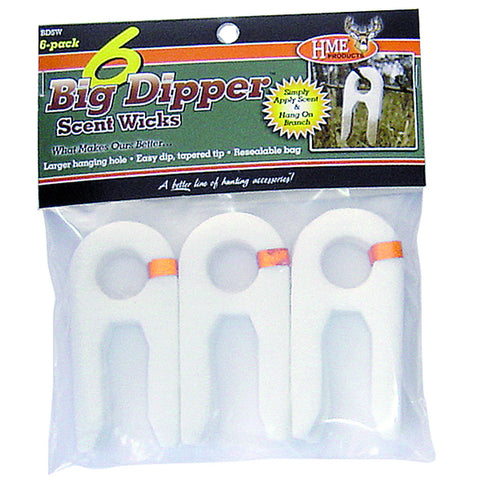 HME Big Dipper Scent Wicks 6 pk.