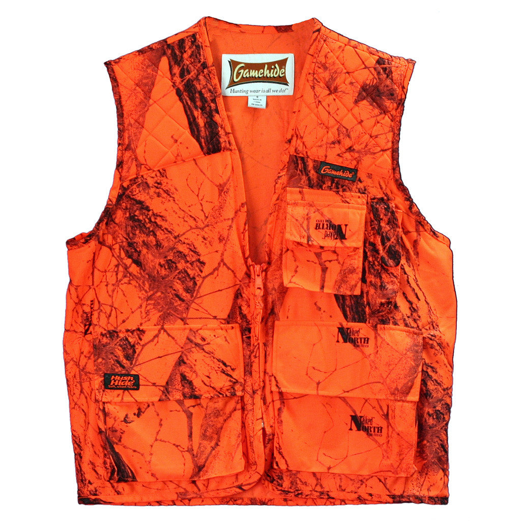 Gamehide Sneaker Big Game Vest Blaze Camouflage Medium