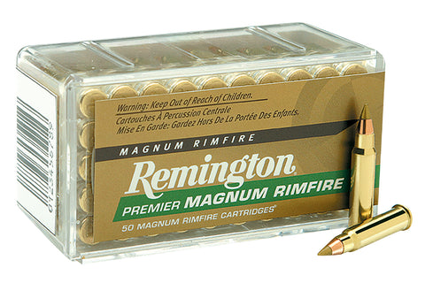 Remington PR17HM1 Premier Gold Box 17 HMR  AccuTip-V 17 GR 50Box/40Case