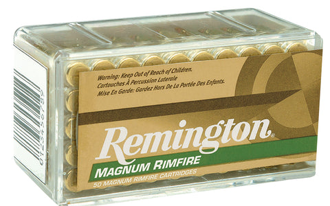 Remington R22M1 Magnum Rimfire 22Mag JHP 40 GR 50Box/40Case