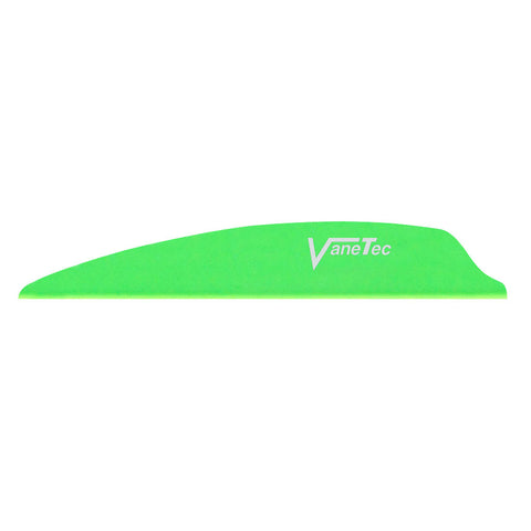VaneTec Swift Vane Fluorescent Green 2.88 in. 100 pk.