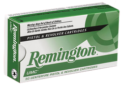 Remington Ammunition L25AP UMC 25 Automatic Colt Pistol (ACP) 50 GR Metal Case (FMJ) 50 Bx/ 10 Cs