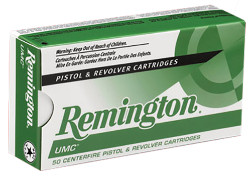 Remington Ammunition L40SW2 UMC 40 Smith & Wesson (S&W) 180 GR Jacketed Hollow Point 50 Bx/ 10 Cs